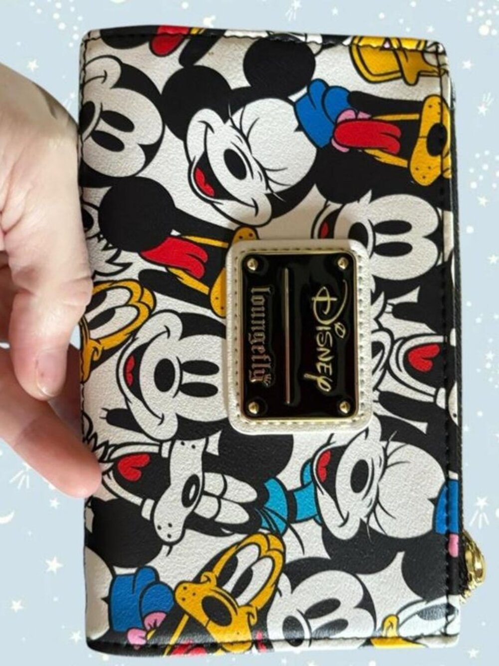 Loungefly Disney Mickey Mouse and Friends wallet